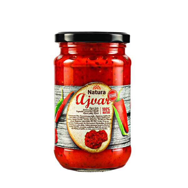 Natura Ajvar scharf 340g