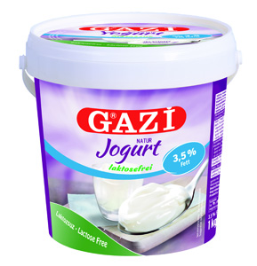 Gazi laktosefreier Naturjoghurt 3,5% 1kg