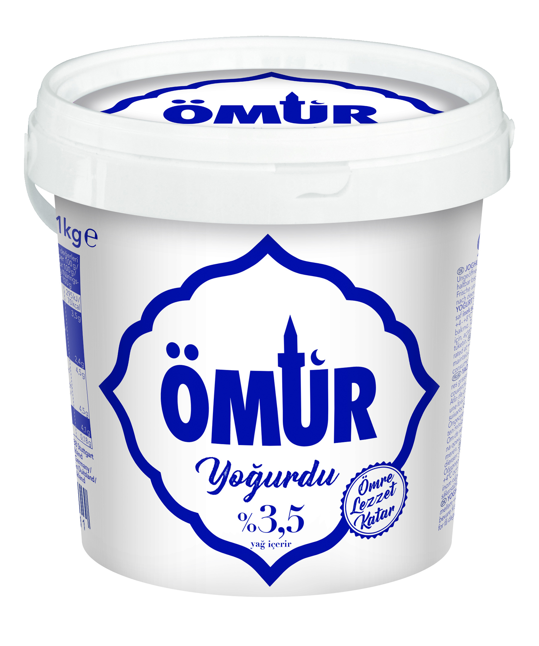 Ömür Naturjoghurt 3,5% 1kg