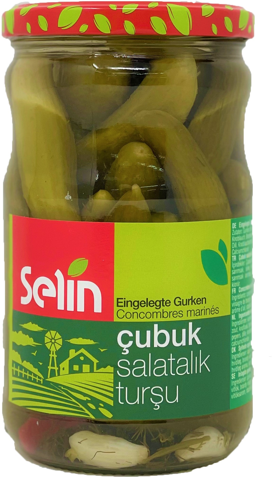 Selin eingelegte Gurken 620g