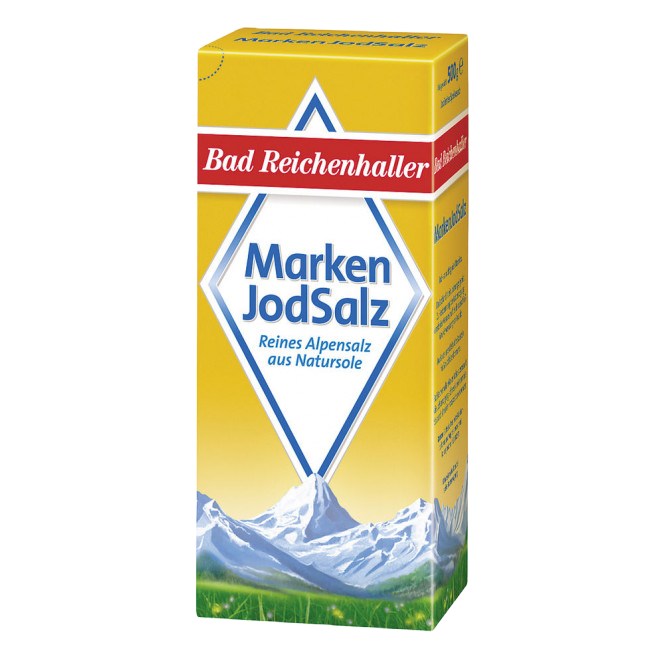 Bad Reichenhaller Marken Jodsalz 500g