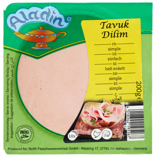 Aladin Hühnerscheibenwurst 200g