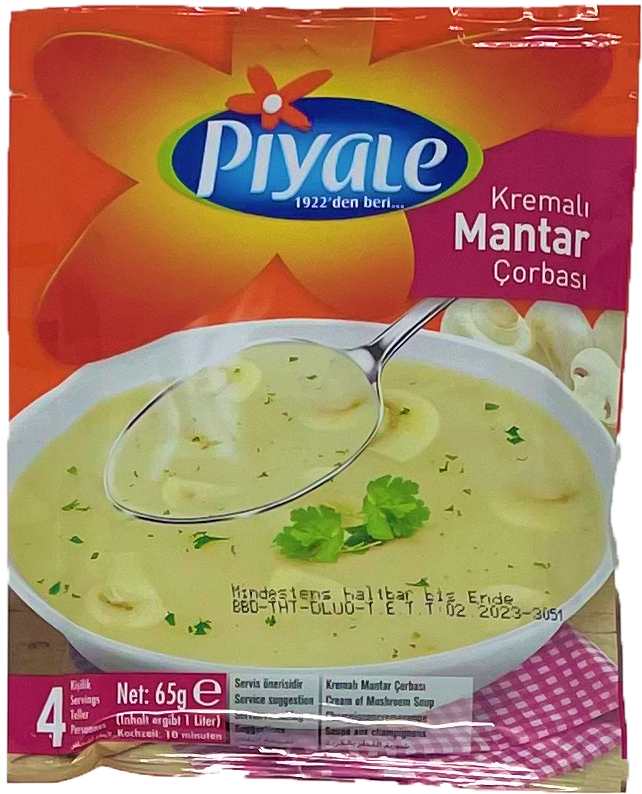 Piyale cremige Champignonssuppe 65g | 8690516500105