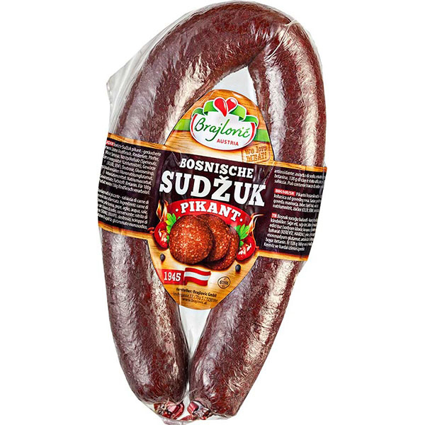 Brajlovic Bosnische Sudzuk Pikant 450g