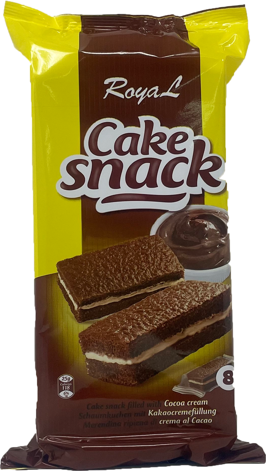 Royal Cake Snack Schaumkuchen mit Schokoladenfüllung 200g