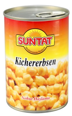 Suntat gekochte Kichererbsen 400g