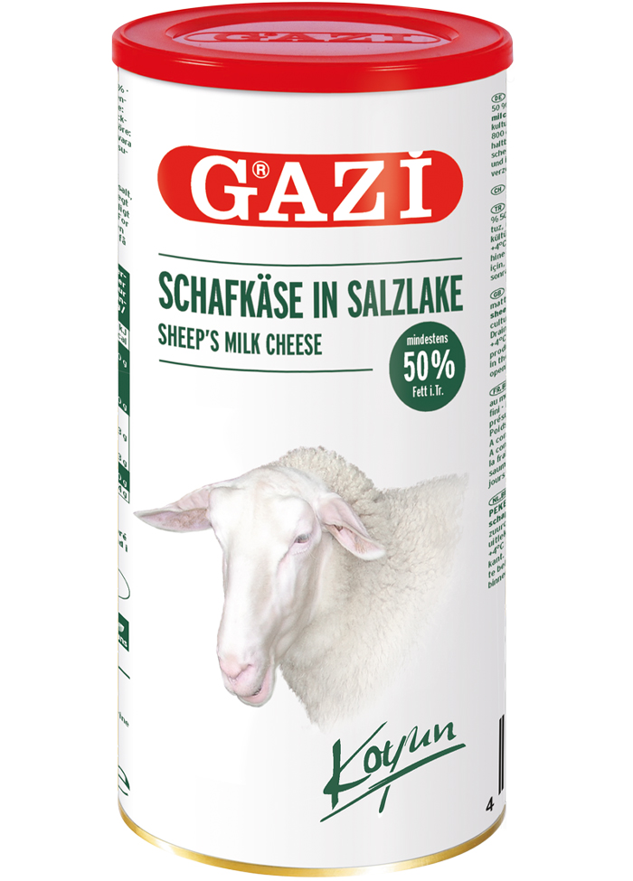 Gazi Schafskäse 50% 800g