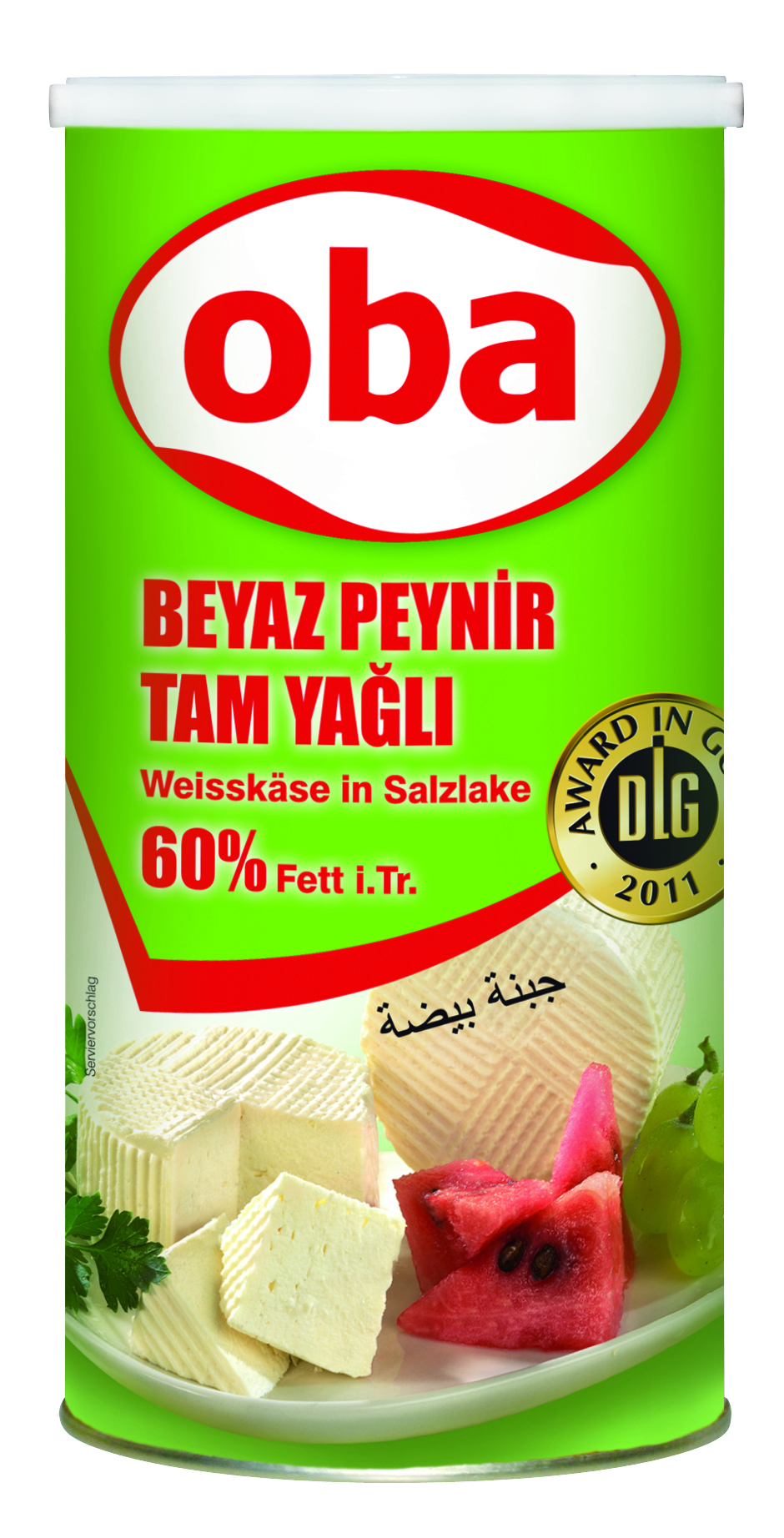 Oba Weißkäse 60% 800g