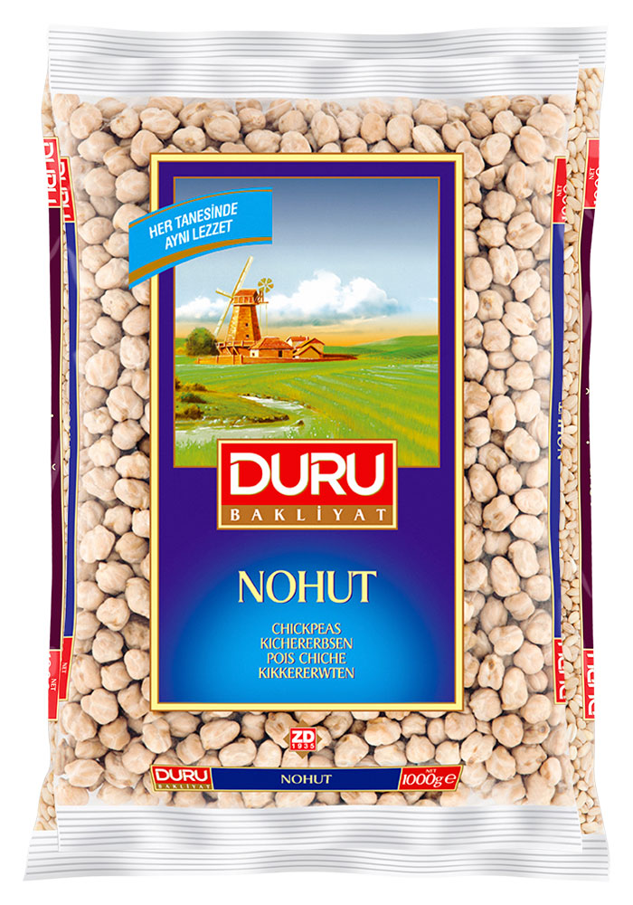 Duru getrocknete Kichererbsen 10mm 1kg