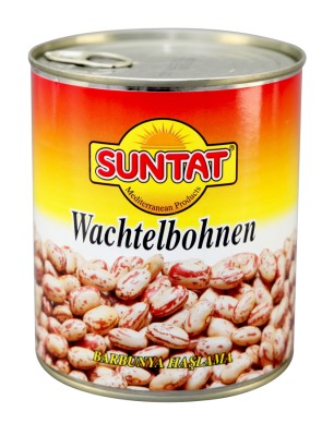 Suntat gekochte Wachtelbohnen 800g