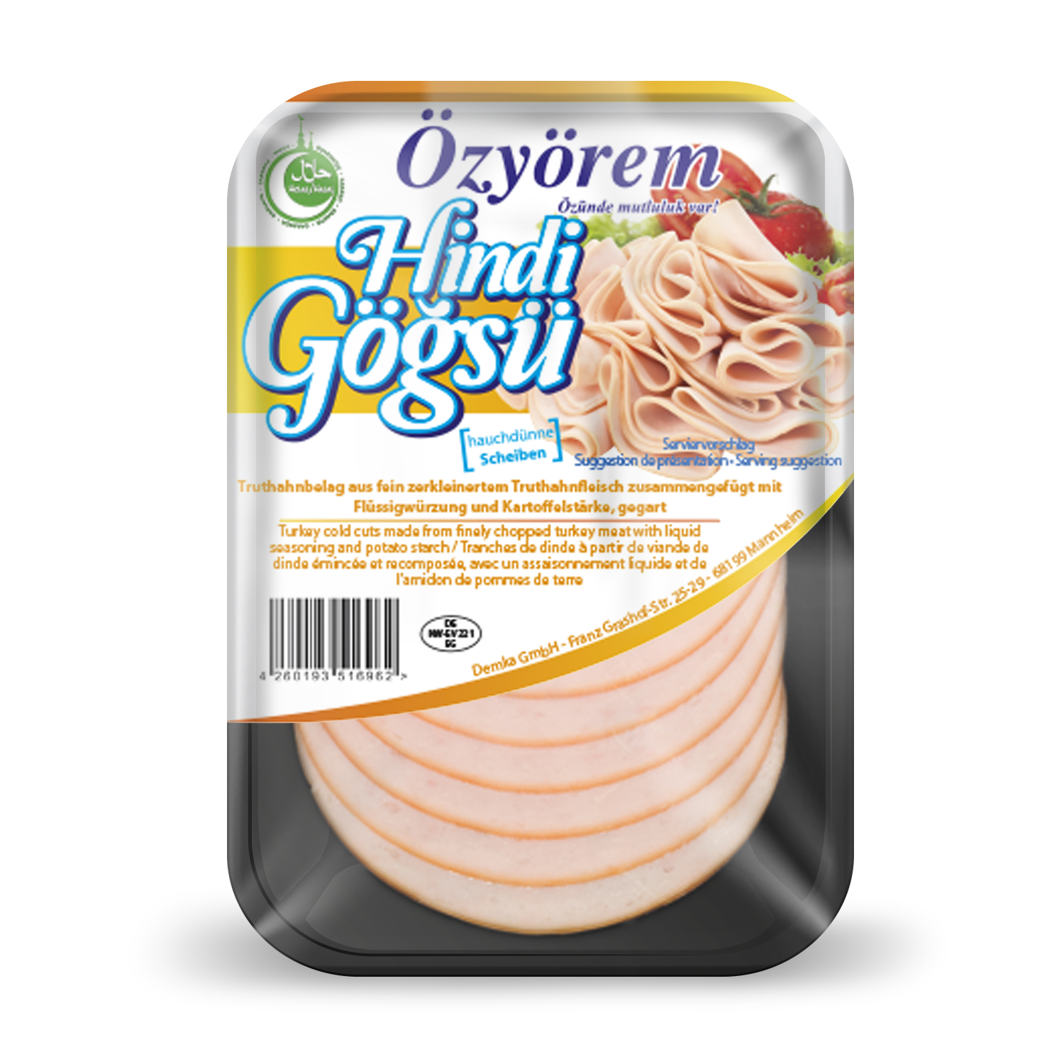 ÖzYörem Putenbrustscheiben 100g