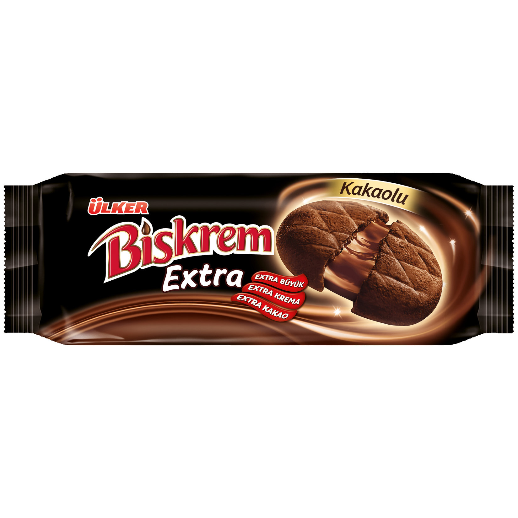 Ülker Biskrem Ekstra - Kakaokekse mit Kakaocremefüllung 183g