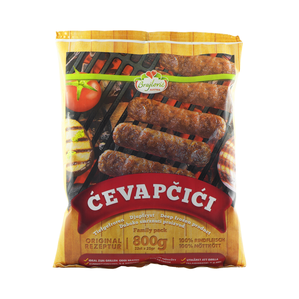 Brajlovic Cevapcici 800g