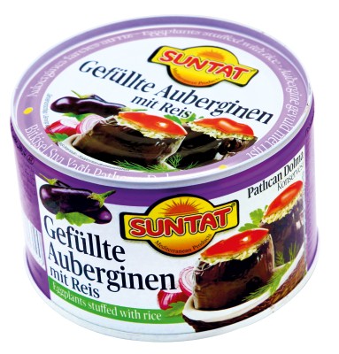 Suntat gefüllte Auberginen 350g