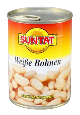 Suntat gekochte weiße Bohnen 400g