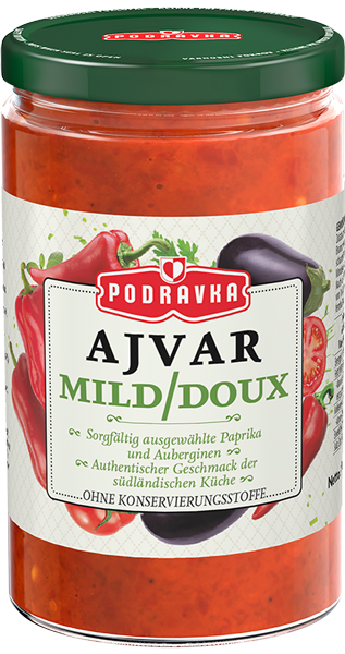 Podravka Ajvar mild 350g