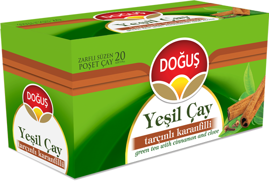 Dogus Grüntee mit Zimt und Nelke 35g