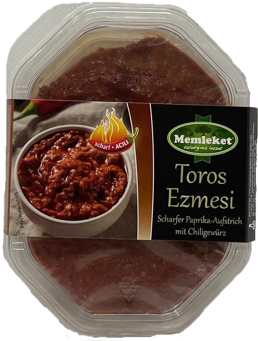 Memleket Toros Ezmesi - scharfer Paprikaaufstrich 150g