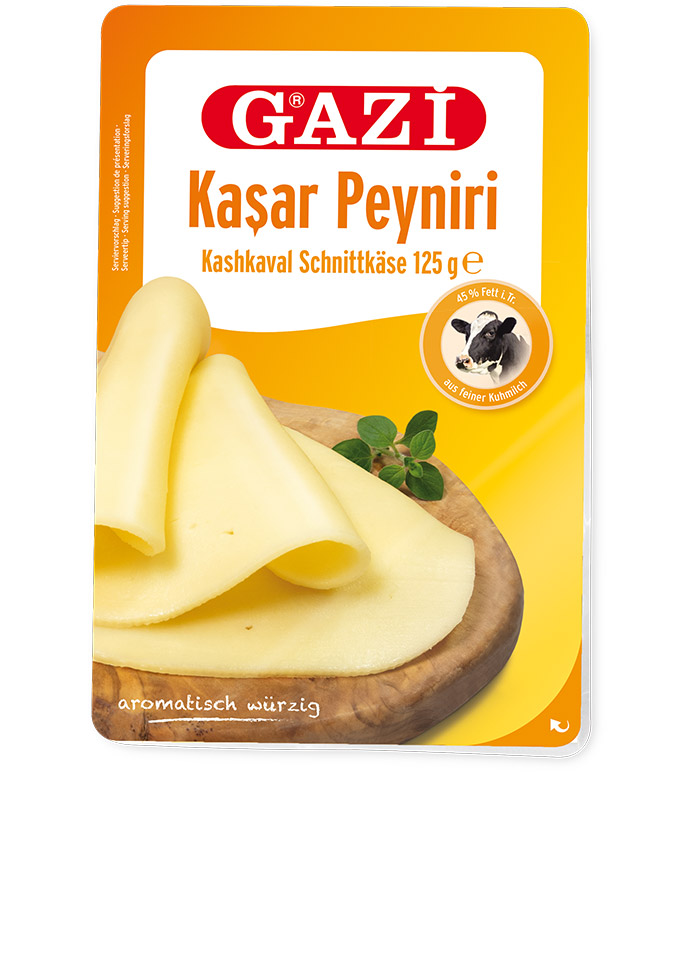 Gazi Kashkavalscheiben 125g