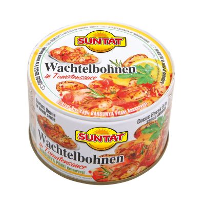 Suntat Wachtelbohnen in Tomatensauce 400g