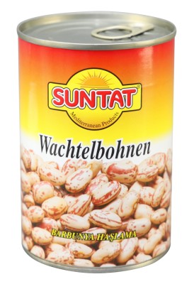 Suntat gekochte Wachtelbohnen 400g