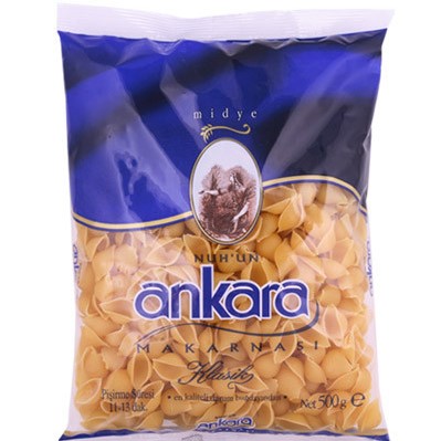 Ankara Pipe Rigate - Midye Makarna 500g