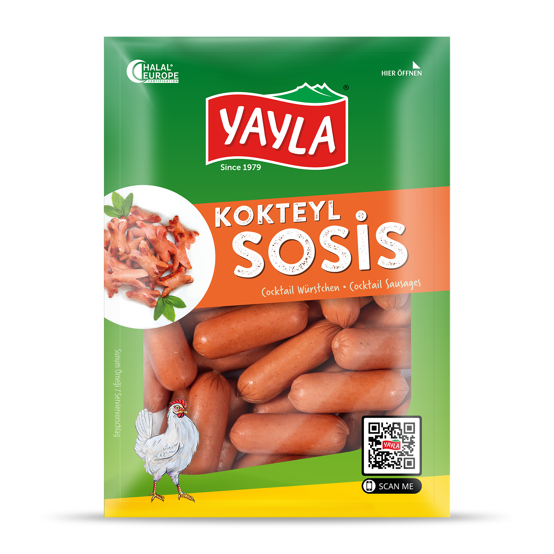 Yayla Cocktailwürstchen  350g