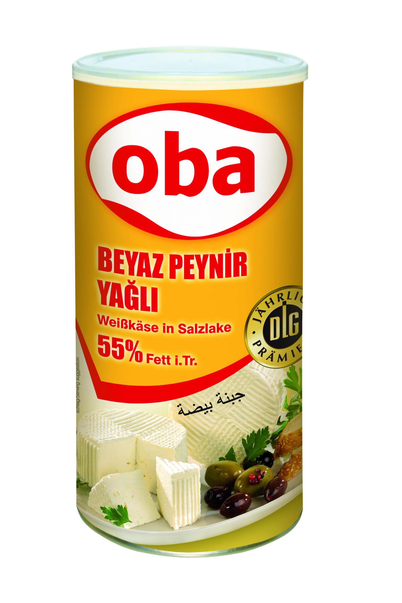 Oba Weißkäse 55% 800g