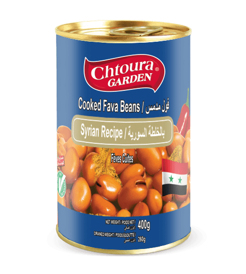 Chtoura Garden gekochte Saubohnen nach syrischer Art 400g