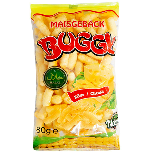 Buggy Maisgebäck mit Käse 80g