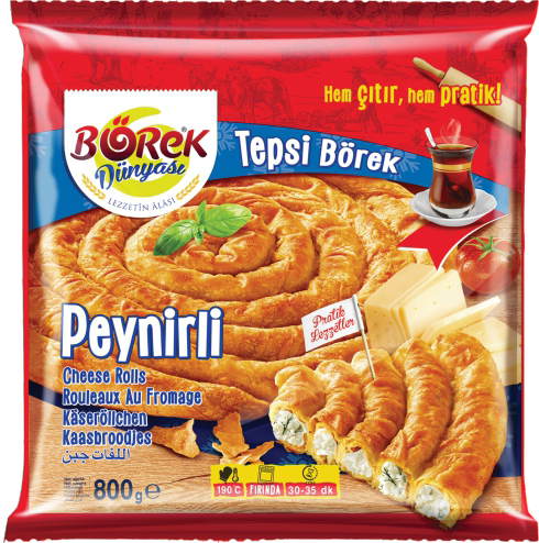 Börek Dünyasi Peynirli Tepsi Börek - vom Blech mit Käse 800g
